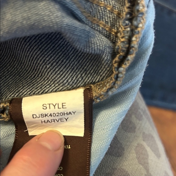 Dear John Harvey Blue Distressed Jeans - Picture 9 of 10